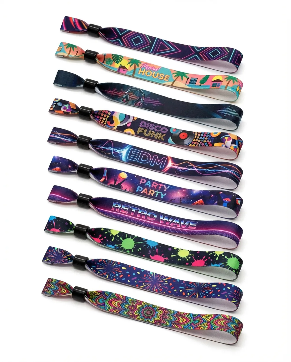 צמידי זיהוי מבד הדפסה דיגיטלית